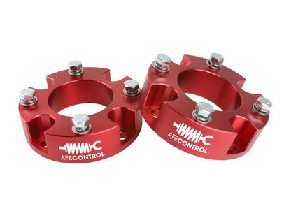 aFe 07 - 21 Tundra Control 2.5 In Leveling Kit Red | 416 - 72T002 - R - JDMuscleWheel Spacers and Adaptersafe416-72T002-R