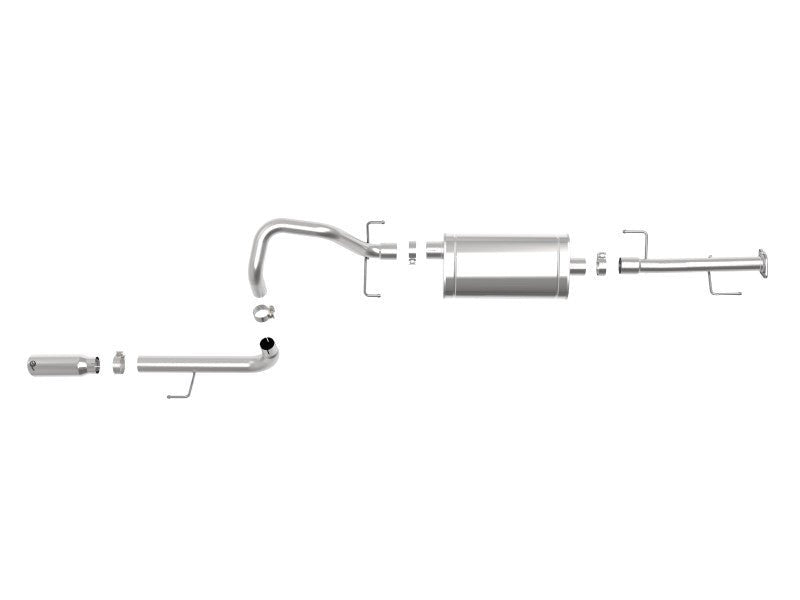 aFe 10 - 22 4Runner V6 - 4.0L MACHForce XP 2.5in 304 Stainless Steel Exhaust Cat Back w/ Polished Tip | 49 - 36040 - 1P - JDMuscleCat Back Exhaust Systemafe49-36040-1P