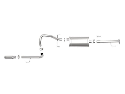 aFe 10 - 22 4Runner V6 - 4.0L MACHForce XP 2.5in 304 Stainless Steel Exhaust Cat Back w/ Polished Tip | 49 - 36040 - 1P - JDMuscleCat Back Exhaust Systemafe49-36040-1P