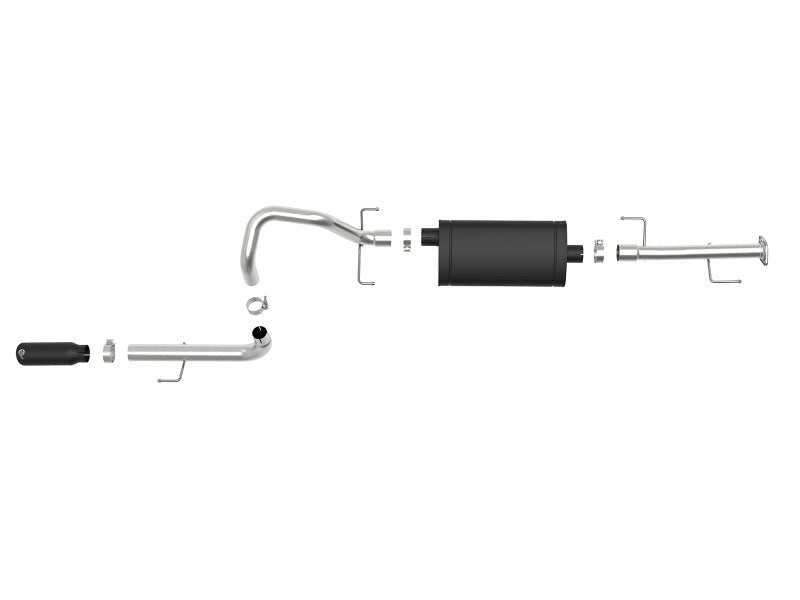 aFe 10 - 22 4Runner V6 - 4.0L MACHForce XP 2.5in 304 Stainless Steel Exhaust Cat Back w/ Polished Tip | 49 - 36040 - 1P - JDMuscleCat Back Exhaust Systemafe49-36040-1P