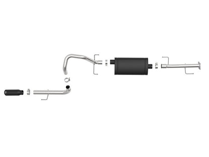 aFe 10 - 22 4Runner V6 - 4.0L MACHForce XP 2.5in 304 Stainless Steel Exhaust Cat Back w/ Polished Tip | 49 - 36040 - 1P - JDMuscleCat Back Exhaust Systemafe49-36040-1P