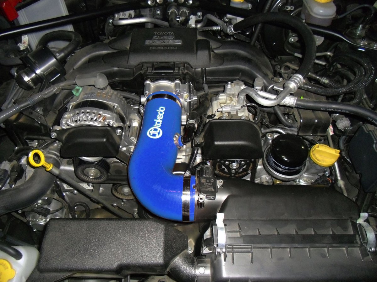 aFe 13 - 16 FR - S/2013+ BRZ /2017+ Toyota 86 Takeda Intake Hose Blue | TT - 2016L - JDMuscleAir Intake and MAF HosesAFETT-2016L