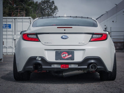 aFe 13 - 22 GR86/FR - S/BRZ H4 - 2.0L/2.4L Takeda 3in 304 SS Cat - Back Exhaust System w/ Brushed Tip | 49 - 36057 - H - JDMuscleCat Back Exhaust Systemafe49-36057-H