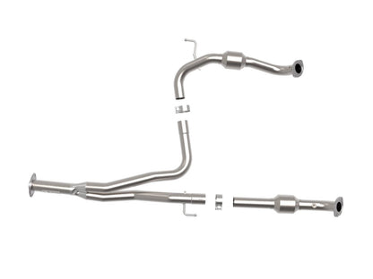 aFe 16-17 Tacoma V6-3.5L Twisted Steel 2.5in 409 SS Y-Pipe | 2WD Models Only | 48-46011-RN - JDMuscleFront Pipes and Downpipes / J-Pipesafe48-46011-RN