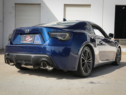 aFe 17 - 20 BRZ/FRS/86 Takeda 2.5in 304 Stainless Steel Cat - Back Exhaust | 49 - 36023 - 1P - JDMuscleCat Back Exhaust Systemafe49-36023-1P