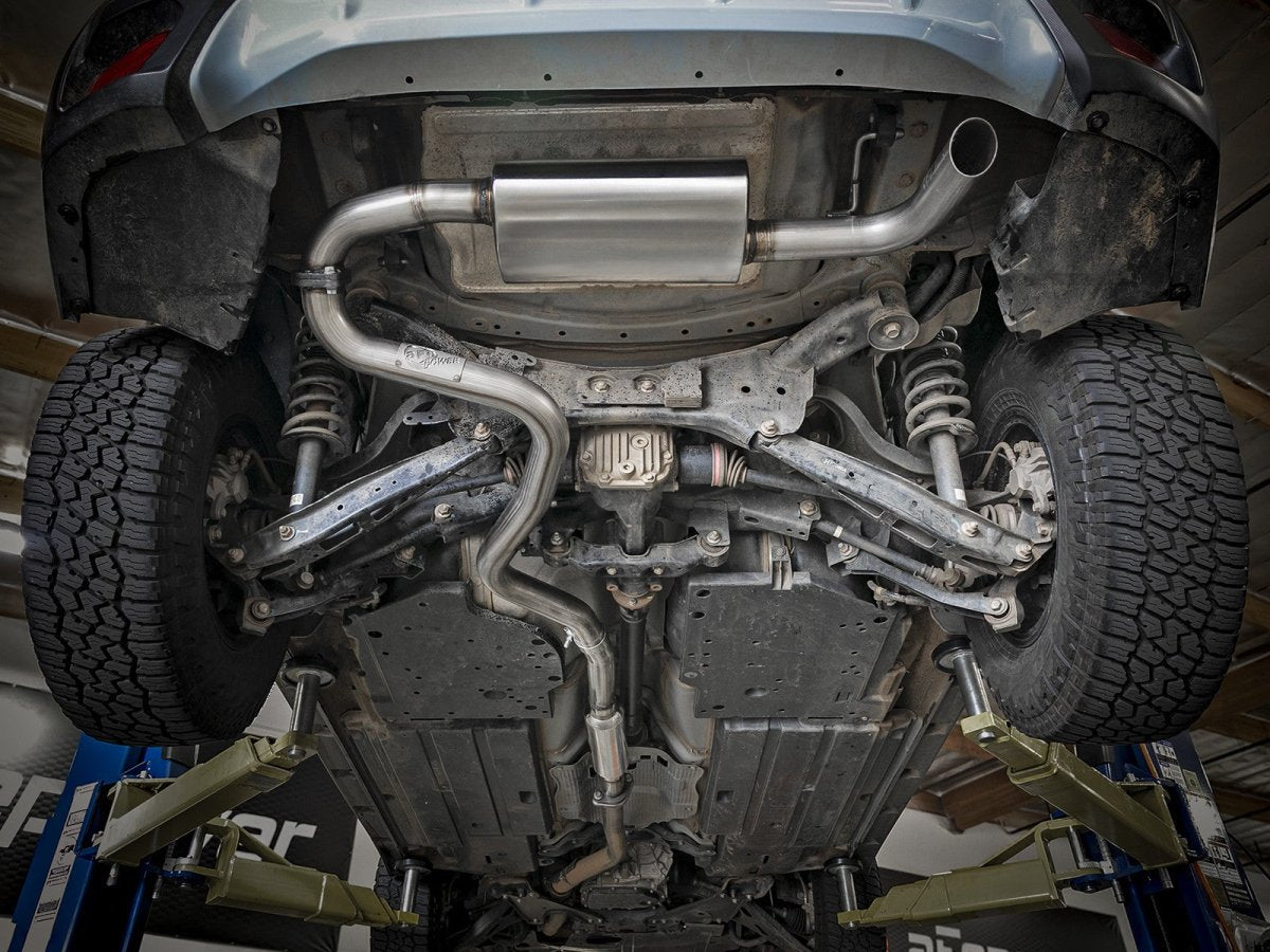 aFe 18 - 22 Crosstrek H4 - 2.0L Takeda 2 - 1/2 IN 304 Stainless Steel Cat - Back Exhaust System | 49 - 36803 - JDMuscleCat Back Exhaust SystemAFE49-36803