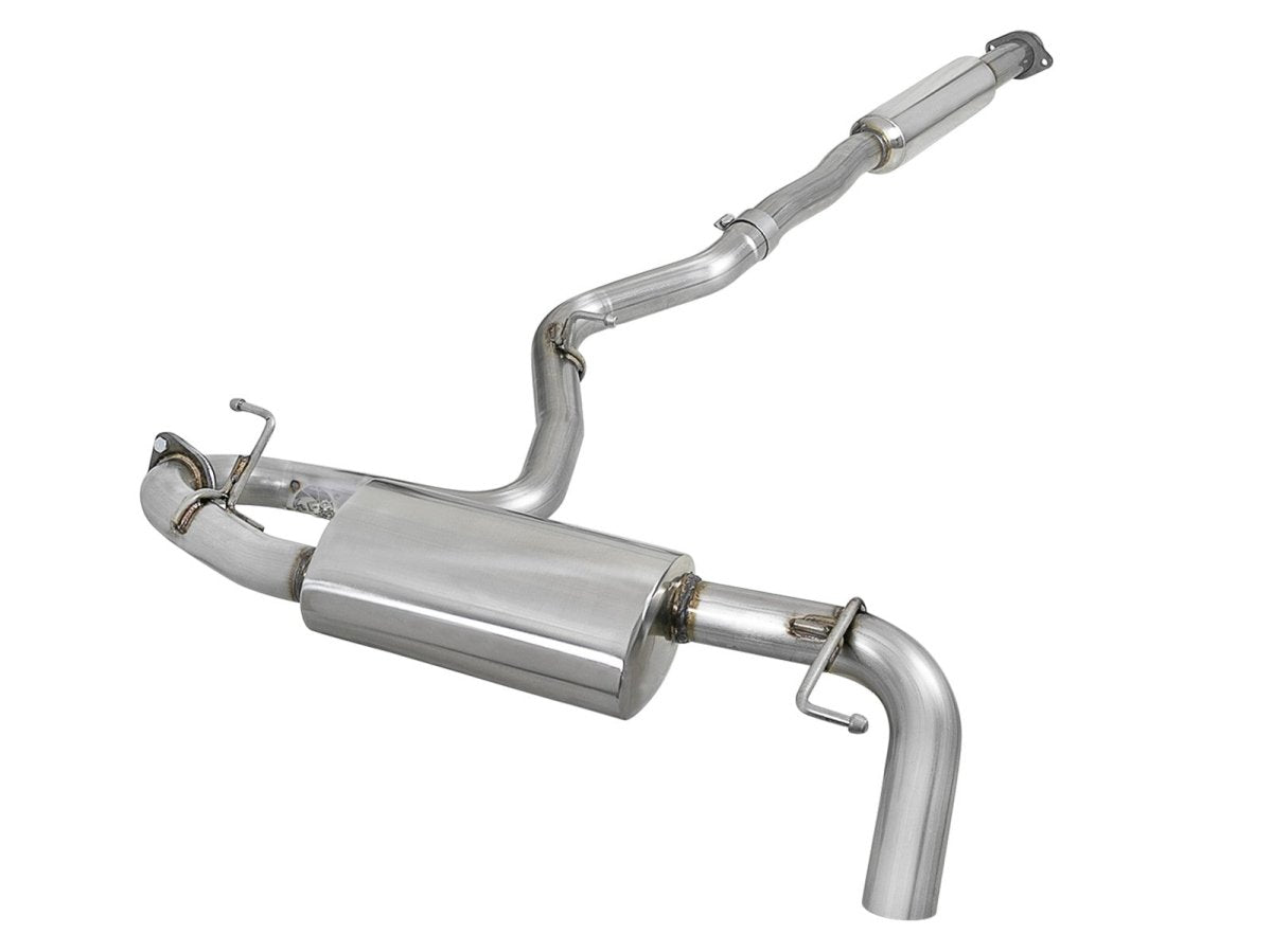 aFe 18 - 22 Crosstrek H4 - 2.0L Takeda 2 - 1/2 IN 304 Stainless Steel Cat - Back Exhaust System | 49 - 36803 - JDMuscleCat Back Exhaust SystemAFE49-36803