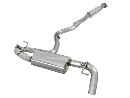 aFe 18 - 22 Crosstrek H4 - 2.0L Takeda 2 - 1/2 IN 304 Stainless Steel Cat - Back Exhaust System | 49 - 36803 - JDMuscleCat Back Exhaust SystemAFE49-36803