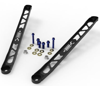 aFe 20-21 GR Supra A90 Control 304 Stainless Steel Front Suspension Strut Brace - Black | 450-721003-B - JDMuscleSuspension Accessoriesafe450-721003-B