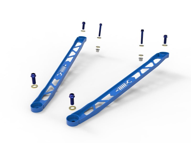 aFe 20-21 GR Supra A90 Control 304 Stainless Steel Front Suspension Strut Brace - Blue | 450-721003-L - JDMuscleSuspension Accessoriesafe450-721003-L