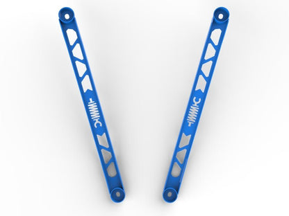 aFe 20-21 GR Supra A90 Control 304 Stainless Steel Front Suspension Strut Brace - Blue | 450-721003-L - JDMuscleSuspension Accessoriesafe450-721003-L
