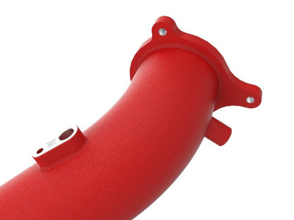 aFe BladeRunner Red 2-3/4in Aluminum Charge Pipe Toyota Supra GR 2021 | 46-20488-R - JDMuscleCharge Pipesafe46-20488-R
