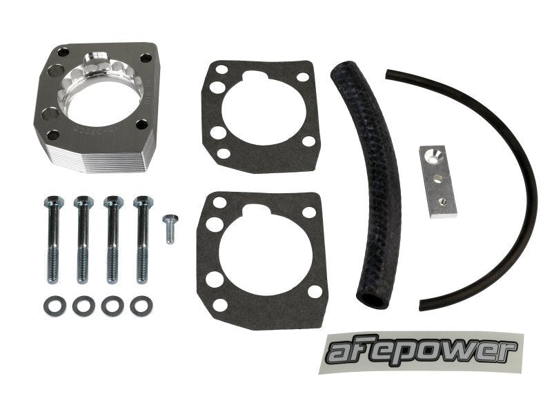 aFe Bullet Throttle Body Spacer Silver Honda S2000 L4 2.0L 2000 - 2003 | 46 - 37005 - JDMuscleThrottle Bodiesafe46-37005