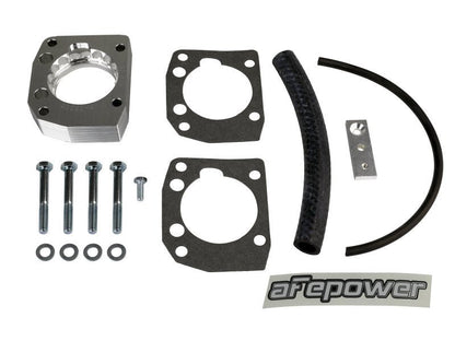 aFe Bullet Throttle Body Spacer Silver Honda S2000 L4 2.0L 2000 - 2003 | 46 - 37005 - JDMuscleThrottle Bodiesafe46-37005
