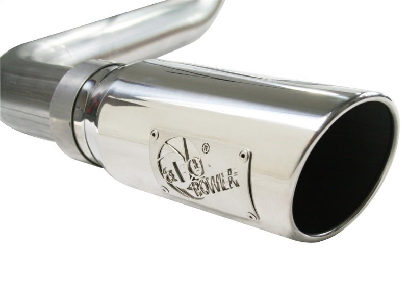 aFe MACHForce XP Exhaust Cat-Back SS-409 w/ Polished Tip Toyota Tundra V8-5.7L 2007-2009 | 49-46006-P - JDMuscleCat Back Exhaust Systemafe49-46006-P