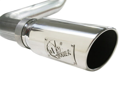 aFe MACHForce XP Exhaust Cat-Back SS-409 w/ Polished Tip Toyota Tundra V8-5.7L 2007-2009 | 49-46006-P - JDMuscleCat Back Exhaust Systemafe49-46006-P