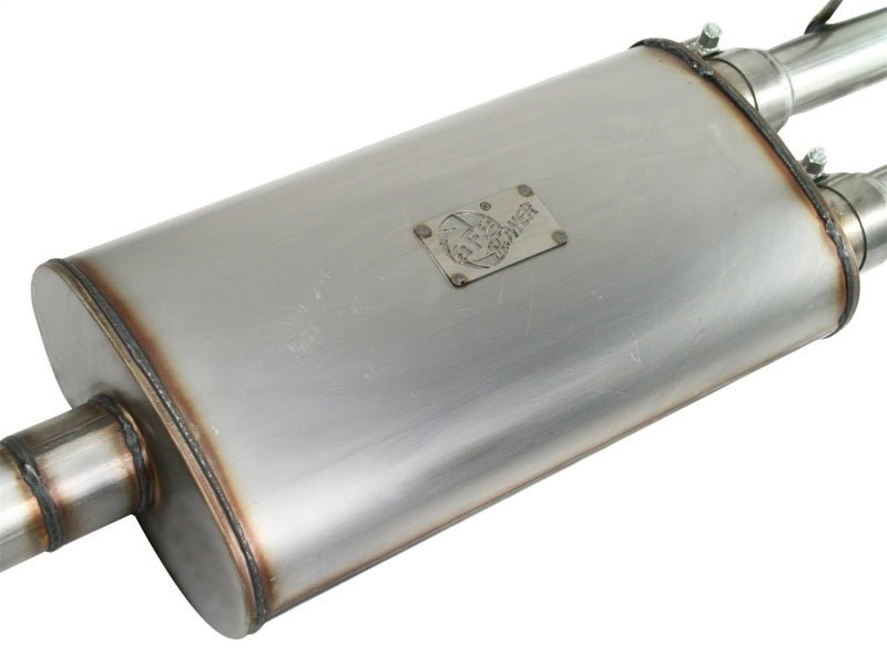 aFe MACHForce XP Exhaust Cat-Back SS-409 w/ Polished Tip Toyota Tundra V8-5.7L 2007-2009 | 49-46006-P - JDMuscleCat Back Exhaust Systemafe49-46006-P