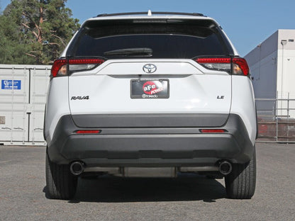 aFe POWER 19 - 22 RAV4 4 - 2.5L 304SS CB Exhaust w/ Black Tips | 49 - 36053 - B - JDMuscleCat Back Exhaust Systemafe49-36053-B