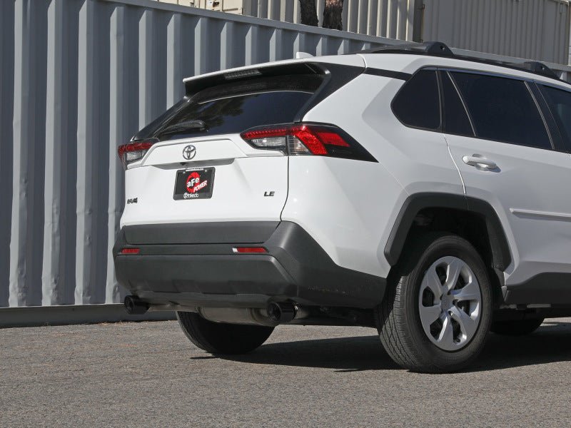 aFe POWER 19 - 22 RAV4 4 - 2.5L 304SS CB Exhaust w/ Black Tips | 49 - 36053 - B - JDMuscleCat Back Exhaust Systemafe49-36053-B