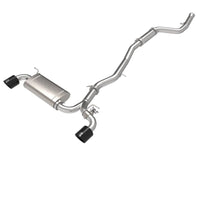 aFe Power Takeda 2.5in-3in 304 SS CB Exhaust w/ Black Tips Toyota Supra 2.0L 2021 | 49-36050-B - JDMuscleCat Back Exhaust Systemafe49-36050-B
