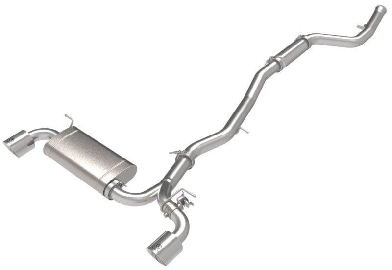 aFe Power Takeda 2.5in-3in 304 SS CB Exhaust w/ Polished Tips Toyota Supra 2.0L 2021 | 49-36050-P - JDMuscleCat Back Exhaust Systemafe49-36050-P