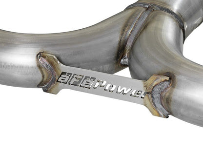 aFe Takeda 2 - 1/2 in 304 Stainless Steel Axle - Back Exhaust System with Carbon Fiber Tips Mazda Mazdaspeed 3 2014 - 2018 | 49 - 37014 - C - JDMuscleAxle Back Exhaustsafe49-37014-C