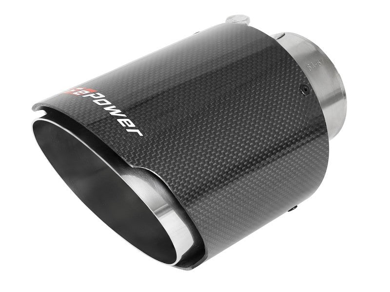aFe Takeda 2 - 1/2 in 304 Stainless Steel Axle - Back Exhaust System with Carbon Fiber Tips Mazda Mazdaspeed 3 2014 - 2018 | 49 - 37014 - C - JDMuscleAxle Back Exhaustsafe49-37014-C
