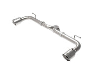 aFe Takeda 2 - 1/2 in 304 Stainless Steel Axle - Back Exhaust System with Polished Tips Mazda Mazdaspeed 3 2014 - 2018 | 49 - 37014 - P - JDMuscleAxle Back Exhaustsafe49-37014-P