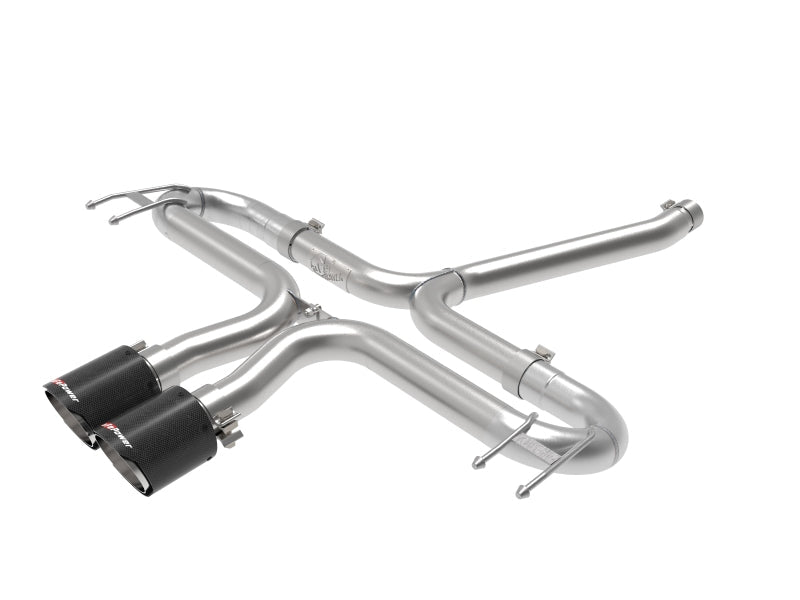 aFe Takeda 2 - 1/2in 304 SS Axle - Back Exhaust w/Carbon Tips Honda Civic Sport L4 - 1.5L 2017 - 2020 | 49 - 36625 - C - JDMuscleAxle Back Exhaustsafe49-36625-C