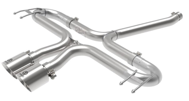 aFe Takeda 2 - 1/2in 304 SS Axle - Back Exhaust w/Polished Tips Honda Civic Sport L4 - 1.5L 2017 - 2020 | 49 - 36625 - P - JDMuscleAxle Back Exhaustsafe49-36625-P