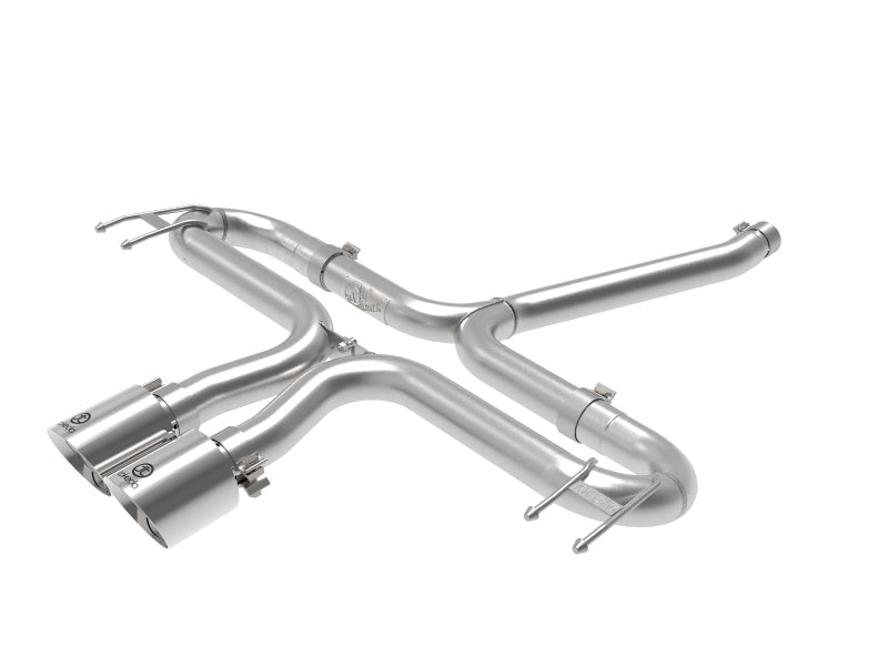 aFe Takeda 2 - 1/2in 304 SS Axle - Back Exhaust w/Polished Tips Honda Civic Sport L4 - 1.5L 2017 - 2020 | 49 - 36625 - P - JDMuscleAxle Back Exhaustsafe49-36625-P