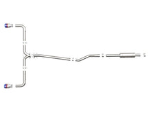 aFe Takeda 2 - 1/2in 304 SS Cat - Back Exhaust w/ Blue Flame Tips Mazda Mazdaspeed 3 L4 2.0L/2.5L 2014 - 2018 | 49 - 37015 - L - JDMuscleCat Back Exhaust Systemafe49-37015-L