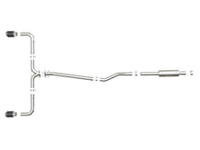 aFe Takeda 2 - 1/2in 304 SS Cat - Back Exhaust w/ Carbon Fiber Tips Mazda Mazdaspeed 3 L4 2.0L/2.5L 2014 - 2018 | 49 - 37015 - C - JDMuscleCat Back Exhaust Systemafe49-37015-C