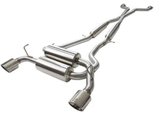aFe Takeda 2 - 1/2in 304SS Cat - Back Exhaust w/ Polished Tips Infiniti G37 2008 - 2013 / Q60 V6 - 3.7 2014 - 2015 | 49 - 36103 - P - JDMuscleCat Back Exhaust Systemafe49-36103-P