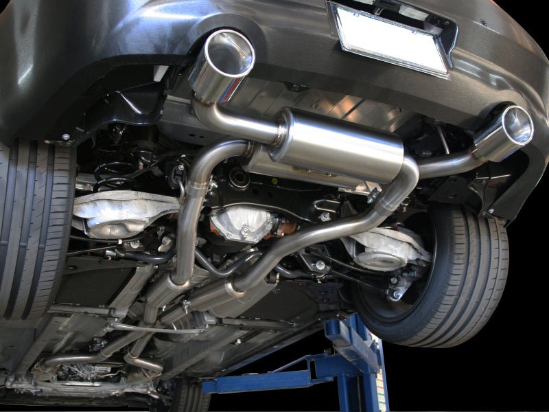 aFe Takeda 2 - 1/2in 304SS Cat - Back Exhaust w/ Polished Tips Infiniti G37 2008 - 2013 / Q60 V6 - 3.7 2014 - 2015 | 49 - 36103 - P - JDMuscleCat Back Exhaust Systemafe49-36103-P
