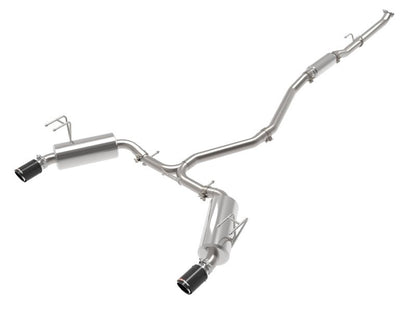 aFe Takeda 2022 Civic 2.5in 304 Stainless Steel Cat Back Exhaust System w/ CF Tips L4 - 1.5L | 49 - 36628 - C - JDMuscleCat Back Exhaust Systemafe49-36628-C