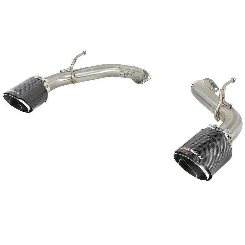 aFe Takeda 2.5in 304 SS Axle-Back Exhaust w/ Carbon Fiber Tips Infiniti Q50 V6-3.0L 2016-2019 | 49-36130NM-C - JDMuscleAxle Back Exhaustsafe49-36130NM-C