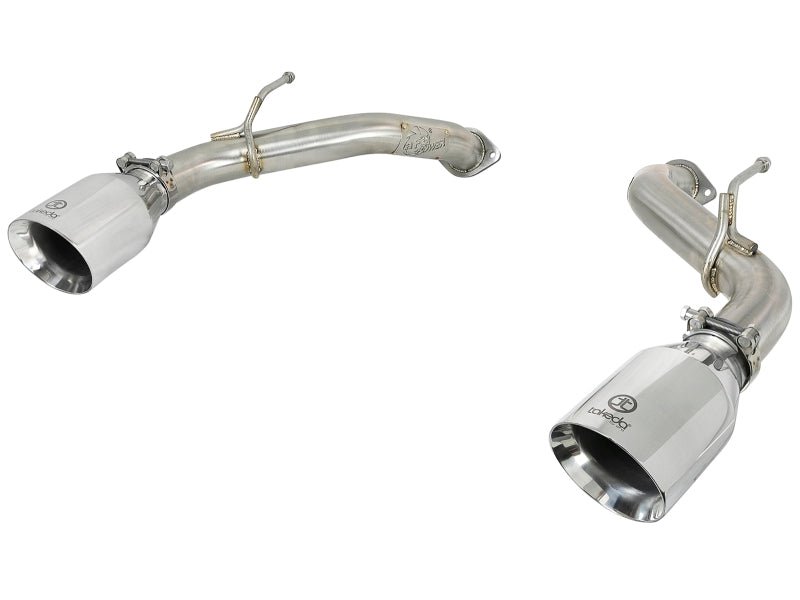 aFe Takeda 2.5in 304 SS Axle-Back Exhaust w/ Polished Tips Infiniti Q50 V6-3.0L 2016-2018 | 49-36130NM-P - JDMuscleAxle Back Exhaustsafe49-36130NM-P
