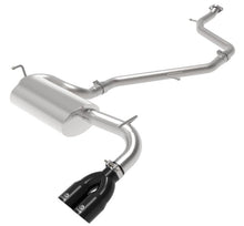 aFe Takeda 2.5in 304 Stainless Steel Cat - Back Exhaust w/ Black Tip Toyota C - HR 2.0L 2018 - 21 / GR Supra 2020+ | 49 - 36044 - B - JDMuscleCat Back Exhaust Systemafe49-36044-B