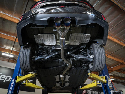 aFe Takeda 2.5in 304SS Cat - Back Exhaust System w/ Black Tips Honda Civic Si 2017 - 2020 | 49 - 36619 - B - JDMuscleCat Back Exhaust Systemafe49-36619-B