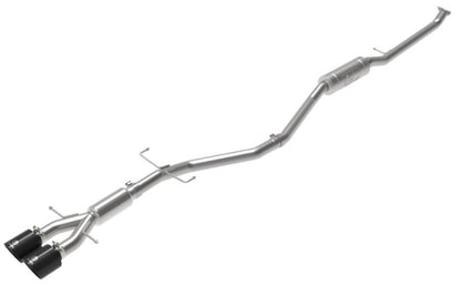 aFe Takeda 2.5in 304SS Cat - Back Exhaust System w/ Black Tips Honda Civic Si 2017 - 2020 | 49 - 36619 - B - JDMuscleCat Back Exhaust Systemafe49-36619-B