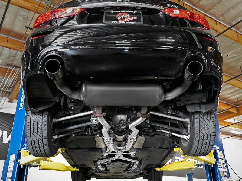 aFe Takeda 2.5in to 3in 304 SS Y-Pipe Exhaust System Infiniti Q50 2016-21 / Q60 V6-3.0L 2016-21 | 49-36131 - JDMuscleFront Pipes and Downpipes / J-Pipesafe49-36131