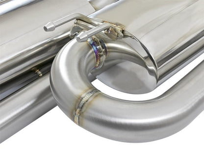 aFe Takeda 3in 304 SS Cat-Back Exhaust System w/ Black Tips Honda Civic Si 2017+| 49-36621-B - JDMuscleCat Back Exhaust Systemafe49-36621-B