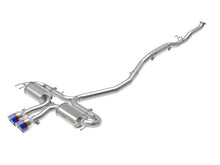 aFe Takeda 3in 304 SS Cat-Back Exhaust System w/Blue Flame Tips Honda Civic Sport L4-1.5L 2017-21 | 49-36624-L - JDMuscleCat Back Exhaust Systemafe49-36624-L