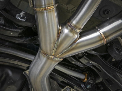 aFe Takeda 3in 304 SS Cat-Back Exhaust w/ Tri-Polished Tips Honda Civic Type R L4 2.0L 2017-21 | 49-36623-P - JDMuscleCat Back Exhaust Systemafe49-36623-P
