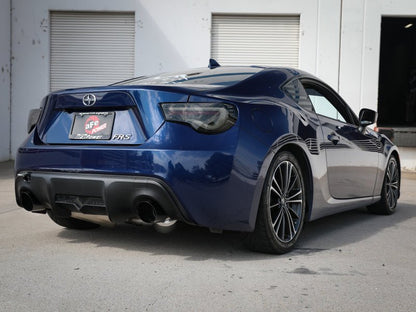 aFe Takeda Exhaust Axle - Back 304SS Black Dual Tips Exhaust Scion FRS 2013 - 2016 / Subaru BRZ 2013 - 2020 / Toyota FT86 2012 - 2020 | 49 - 36023 - B - JDMuscleAxle Back Exhaustsafe49-36023-B