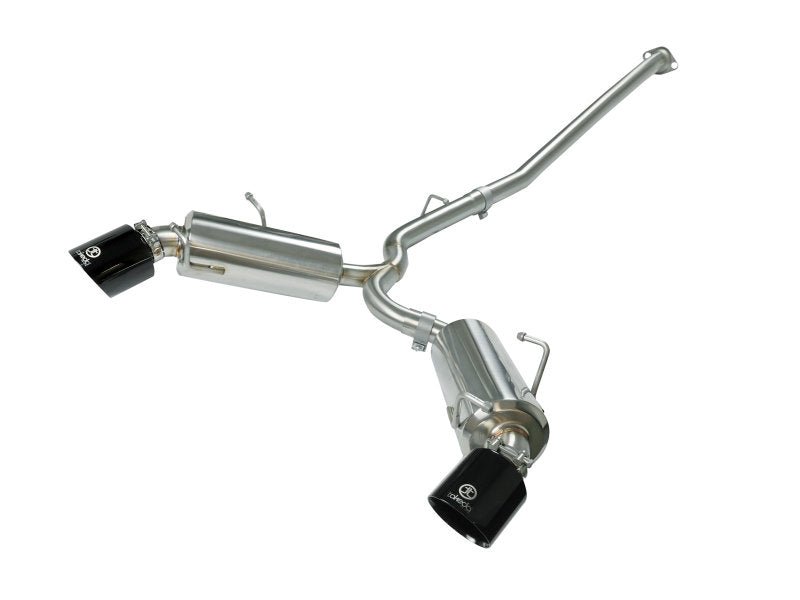 aFe Takeda Exhaust Axle - Back 304SS Black Dual Tips Exhaust Scion FRS 2013 - 2016 / Subaru BRZ 2013 - 2020 / Toyota FT86 2012 - 2020 | 49 - 36023 - B - JDMuscleAxle Back Exhaustsafe49-36023-B
