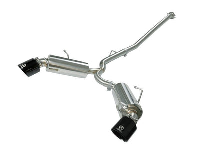 aFe Takeda Exhaust Axle - Back 304SS Black Dual Tips Exhaust Scion FRS 2013 - 2016 / Subaru BRZ 2013 - 2020 / Toyota FT86 2012 - 2020 | 49 - 36023 - B - JDMuscleAxle Back Exhaustsafe49-36023-B