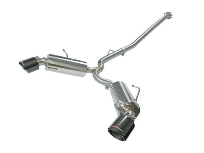 aFe Takeda Exhaust Axle - Back 304SS Carbon Fiber Dual Tips Exhaust Scion FRS 2013 - 2016 / Subaru BRZ 2013 - 2020 / Toyota FT86 2012 - 2020 | 49 - 36023 - C - JDMuscleAxle Back Exhaustsafe49-36023-C