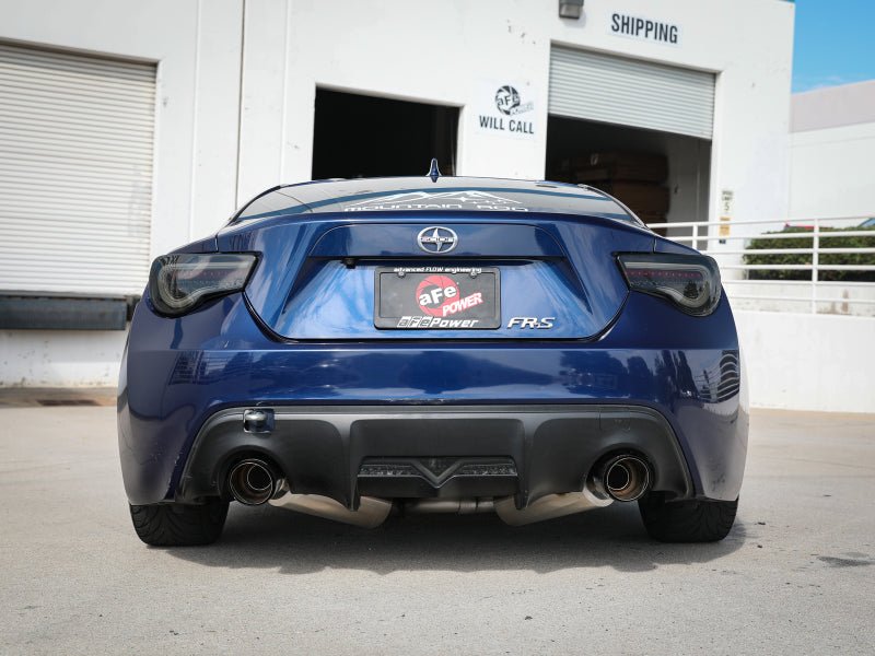 aFe Takeda Exhaust Axle - Back 304SS Carbon Fiber Dual Tips Exhaust Scion FRS 2013 - 2016 / Subaru BRZ 2013 - 2020 / Toyota FT86 2012 - 2020 | 49 - 36023 - C - JDMuscleAxle Back Exhaustsafe49-36023-C